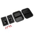thumbnail image 1 of Exterior Interior Door Handles,Set Front Left Right 55176476AC Replacement For YJ, 1 of 8