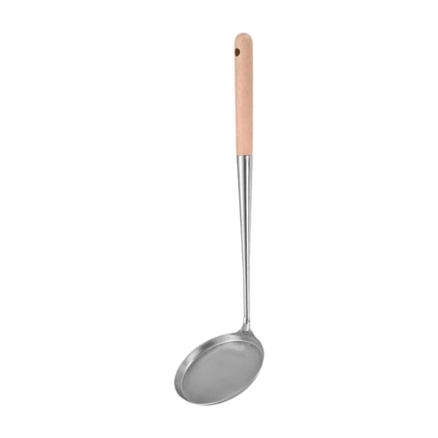 Lipstore Chinese Oil Frying Round Mold Kitchen Cooking Utensil for Restaurant Pancake Small and Deep
