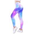 thumbnail image 3 of Ramiter Workout Leggings for Women Leggings with Pockets for Women Tummy Control Workout High Waisted Athletic Soft Gym Yoga Ankle Pants L,Pink, 3 of 5