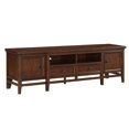 thumbnail image 4 of Pemberly Row Park 81" Wood TV Stand in Brown Cherry, 4 of 5