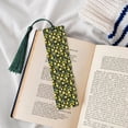 thumbnail image 4 of Kdxio Lemon Fruits Flowers Leaves Print Metal Tassel Bookmarks,Perfect Gift for Art Lovers and Bookworms Metal Bookmarks for Women, 4 of 8