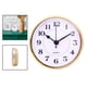 thumbnail image 3 of 2x Reloj de 3,54 pulgadas Insertar números arábigos con pilas DIY incrustaciones Cabeza de reloj para la decoración, 3 of 9
