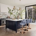 thumbnail image 6 of Maven Lavender Mist and Rose Gold Adjustable Swivel Stool, 6 of 7