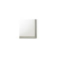 thumbnail image 2 of Square Dresser Mirror - 36 Inch Silver Frame - Modern Moulded Design - Bedroom Vanity Mirror, 2 of 4