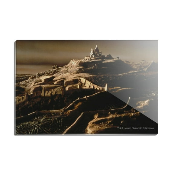 Labyrinth The Goblin City Rectangle Acrylic Fridge Refrigerator Magnet