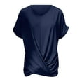 thumbnail image 4 of Camiseta informal y cómoda para mujer, versátil para cualquier ocasión, 4 of 5