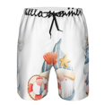 thumbnail image 3 of Salouo Summer Gnome Pattern Swim Trunks for Men,Men's Hawaiian Bathing Suit Swimsuits Quick Dry Swimming Board Shorts Beach Shorts with Pockets-X-Large, 3 of 6