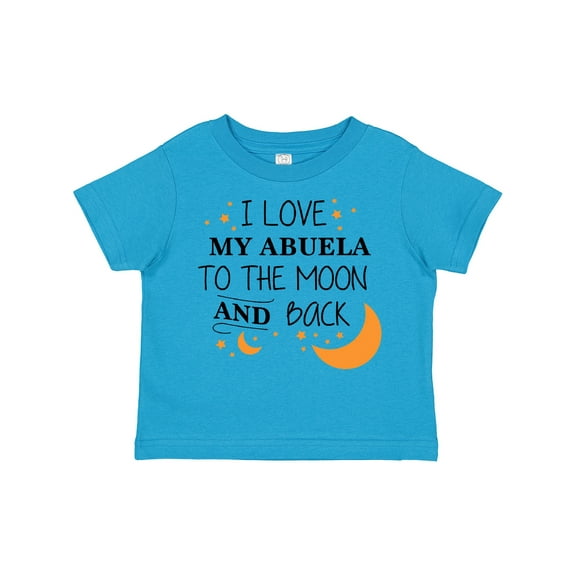 Inktastic I Love My Abuela To The Moon and Back Boys or Girls Toddler T-Shirt