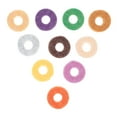 thumbnail image 4 of 20 Pcs Coussinets de Protection pour Tambour avec Matériau en Feutre Durable pour Usage Sûr Multicolore, 4 of 8