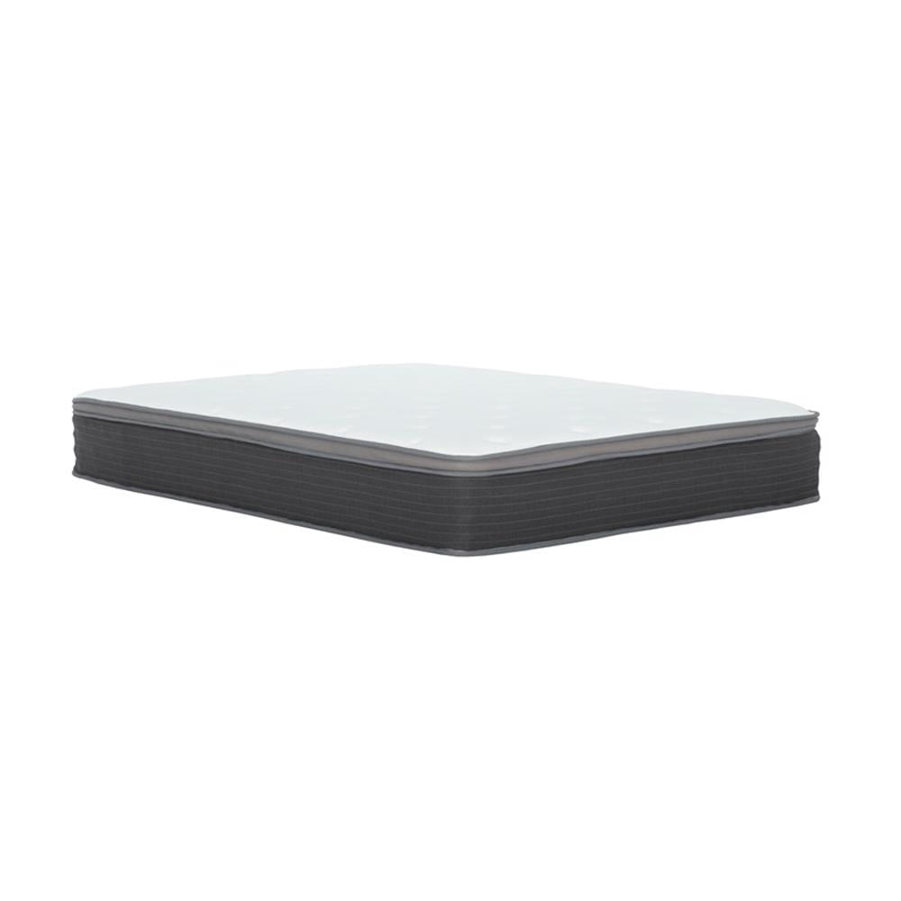 Pemberly Row Modern 12-Inch Polyurethane King Mattress in White