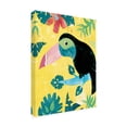 thumbnail image 2 of Trademark Fine Art Animals Canvas Art ' Jungle Jive I Toucan Yellow ' by Wild Apple Portfolio, 2 of 3
