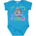 thumbnail image 3 of Inktastic St. Augustine Florida Cute Swimming Manatee Boys or Girls Baby Bodysuit, 3 of 5