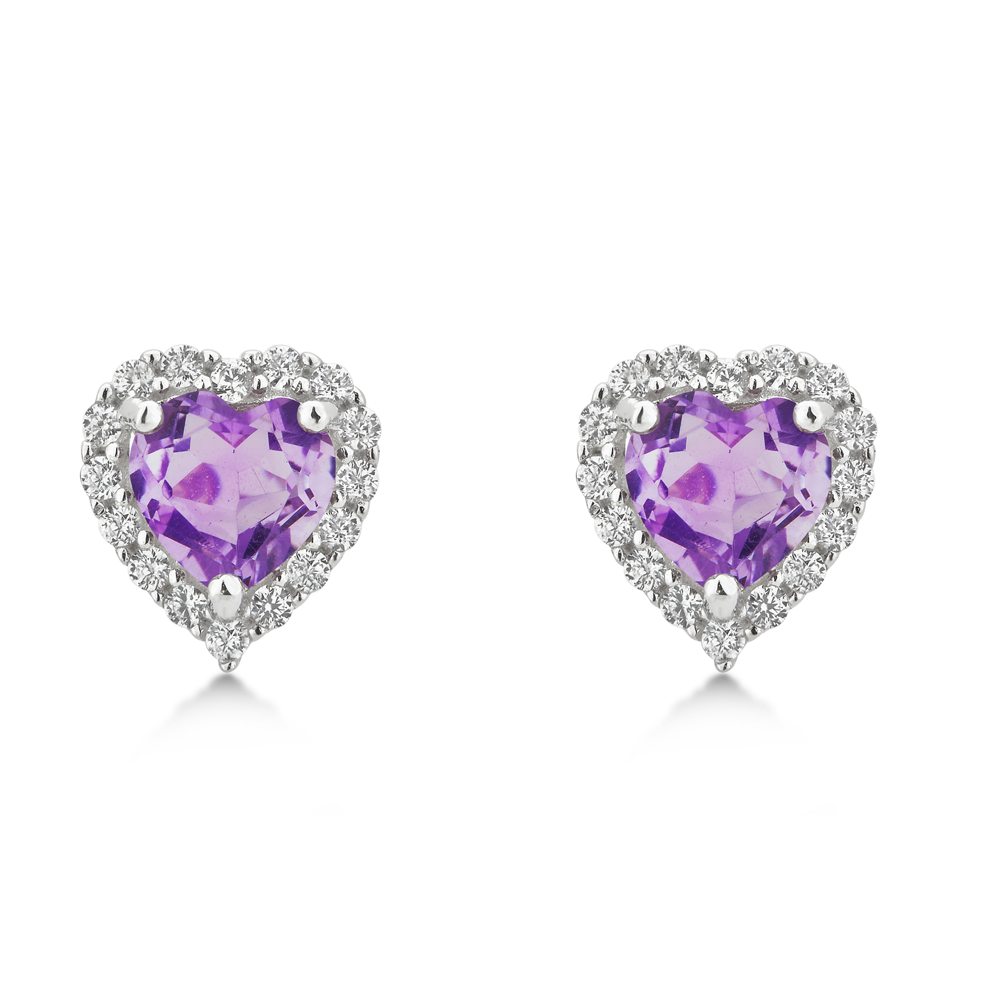 Arista 1/2 Carat T.W. Cubic Zirconia Women's Pendant & Earring Set in Sterling Silver, 18"
