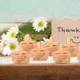 thumbnail image 2 of CNKOO 12pcs Manual Woven Mini Baskets Wood Chip Baskets Decorations Mini Baskets, 2 of 6