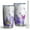 White Purple Butterfly-1, variant on 20oz Tumblers White Orange Butterfly Leaf Pattern Stainless Steel Vacuum Insulated Double Wall Travel Tumbler Cups Mug with Lid and Straw,Cleaning Brush for Cold & Hot Drinks