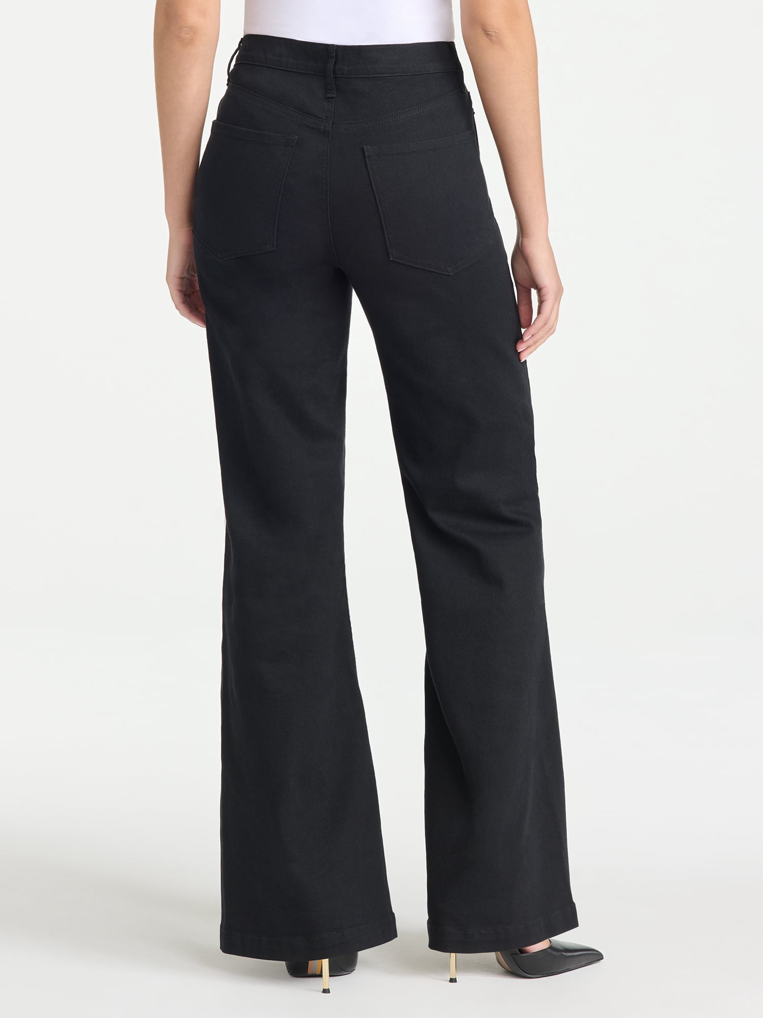 Sofia Vergara Women's and Women's Plus Size Margot Snap Wide Leg Sizes 0-26W