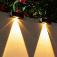 thumbnail image 3 of 2 Piezas de Luz Solar de Pared, Luz Solar, LáMpara de Valla de JardíN, LED Impermeable, Luz Solar para Es, 3 of 6