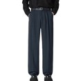 thumbnail image 2 of GSPCLAM Mens Casual Dress Pants Loose Fit Easy Care Pants with Side pockets Lightweight Flat Front Pants for Casual Party, 2 of 5