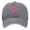 Grey, variant on Women's Cancer Awareness Hat - Embroidered_Pink Ribbon 3D Logo Baseball Cap,,Adjustable & Comfortable Peak cap for Everyday Versatile Outdoor Sports Hats Gifts for Woman-Pink
