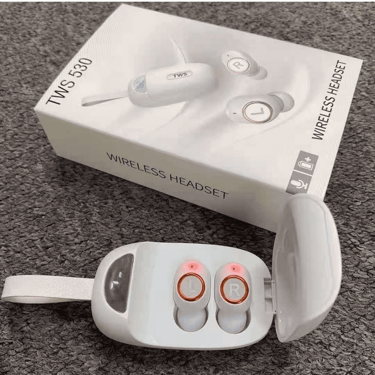 Wireless Earbuds For Samsung Galaxy Round G910S , with Immersive Sound True  5.0 Bluetooth in-Ear Headphones with 2000mAh Charging Case Stereo Calls