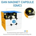 thumbnail image 5 of GAN 354M v2, 3x3 Magnetic Speed Cube Stickerless Magic Cube for Kids and Small Hands, 5 of 5