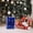 Navy, variant on Qxpztk 24PC Mini Christmas Balls Ornaments Shatterproof Christmas Tree Ball Decorations 1.2" Plastic Glitter Decorative Hanging Balls for Xmas Tree Halloween Holiday Wedding Party Home Decor, Yellow