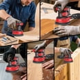 thumbnail image 7 of Cordless Orbital Sander Compatible for  18V, Brushless Electric Sander with 12000 RPM and 6 Variable Speeds, 7 of 7