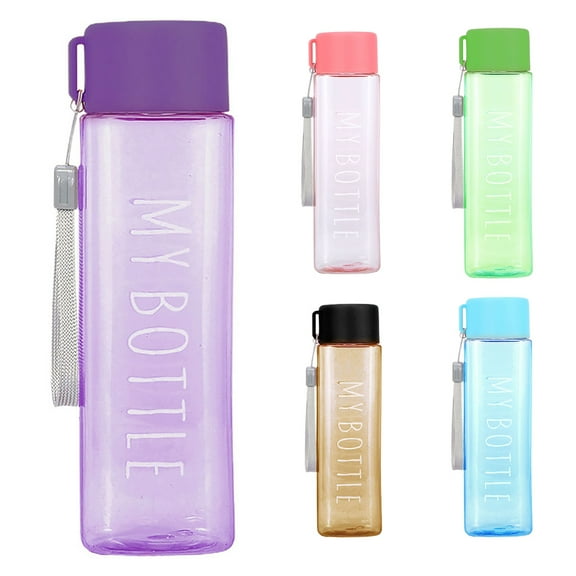 SPRING PARK 500ml Water Bottle Milk Bottles No BPA Leakproof Water Bottle Portable Reusable Milk Juice Bottle Perfect for Fitness Gym Camping Sports