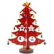 thumbnail image 1 of Mini árbol de navidad de madera con percha para decoración de árbol de navidad de madera decoración de escritorio mini adornos diy 3d árbol de navidad mini adornos rojo Fason WLJ-3644, 1 of 5