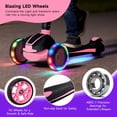 thumbnail image 2 of MammyGOL foldable Girls Kick scooter LED flashing wheels Or Boys Scooter available DIY Sticks for children Youth aged 4-12 with a T-bar handle, 2 of 7