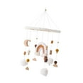 thumbnail image 4 of Móvil sensorial para cuna de bebé, juguete colorido para recién nacidos, carillón de viento, juguetes Montessori, campana de cama para bebés de 0 a 12 Estrella marrón y, 4 of 8