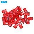 thumbnail image 3 of Uxcell 3mm LED Lamp Socket Light Emitting Diode Holder Cap, 30 Pack Red, 3 of 5