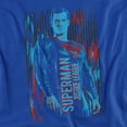 thumbnail image 2 of Justice League Movie Superman Women's T Shirt, Royal, X-Large, 2 of 6