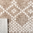 thumbnail image 6 of SAFAVIEH Tunisia Earnestine Geometric Runner Rug, Tan/Ivory, 2' x 8', 6 of 7