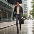 thumbnail image 2 of Bruno Marc Men's Dress Oxford Shoes Classic Uniform Lace Up Formal Non Slip Shoes 2.0, 2 of 6