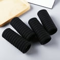 thumbnail image 2 of HEMOTON 100pcs Highly Elastic Hair Tie Fashion Women Seamless Hair Band Rope Ponytail Holder (Black）, 2 of 5