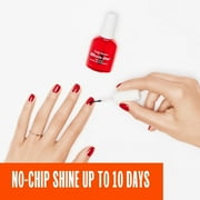 Sally Hansen Insta-Dri® Anti-Chip Top Coat, Clear, Glossy, 0.45 Fl Oz (Pack of 1), Top Coat, Top Coat Nails, Top Coat Nail Polish, Top Coat for Nails, Covers in One Coat, Glides on Easily