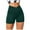 Green, variant on Women's High Waisted Stretchy Summer Shorts Yoga Abdomen Control Training Running Pants Casual Beach Shorts S-L