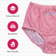 thumbnail image 4 of Candyland Brief Panty for Girls - 3 Pack - Full Cut Soft Cotton, 4 of 6