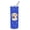 Blue, variant on Carolines Treasures WDK1130TBL20 Labrador Retriever Yellow Design3 Stainless Steel 20 oz Skinny Tumbler Blue 20 oz