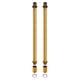 thumbnail image 1 of Rosca Extensión Varilla Kit, M10x1mm Rosca 200mm Largo Acoplamiento Tuerca Redondo Manguito Conector con Roscada Tubería Hexagonal Tuerca, Oro Bronce 2 Juego Unique Bargains varillas y tallos de iluminación, 1 of 5