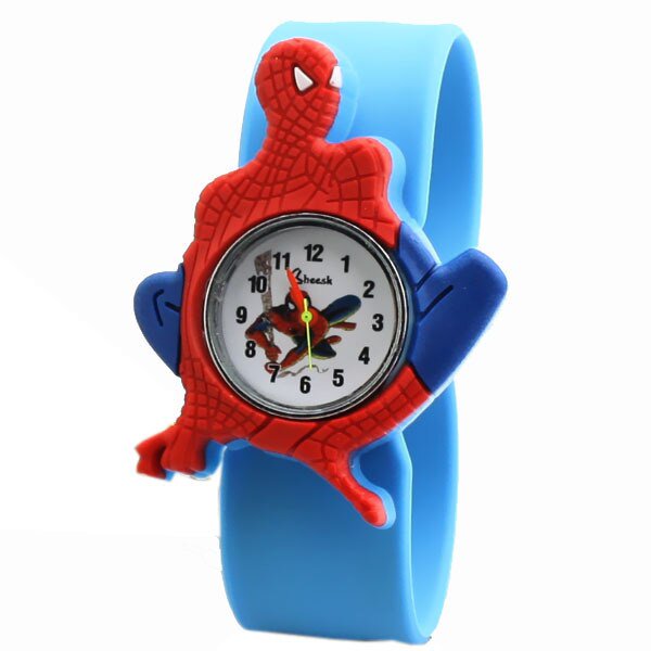 Venta al por mayor 2022 reloj para niños estudiante niños niño Spider Man relojes niños silicona dibujos animados reloj Relogio Masculino niños reloj Tan Jianjun unisex
