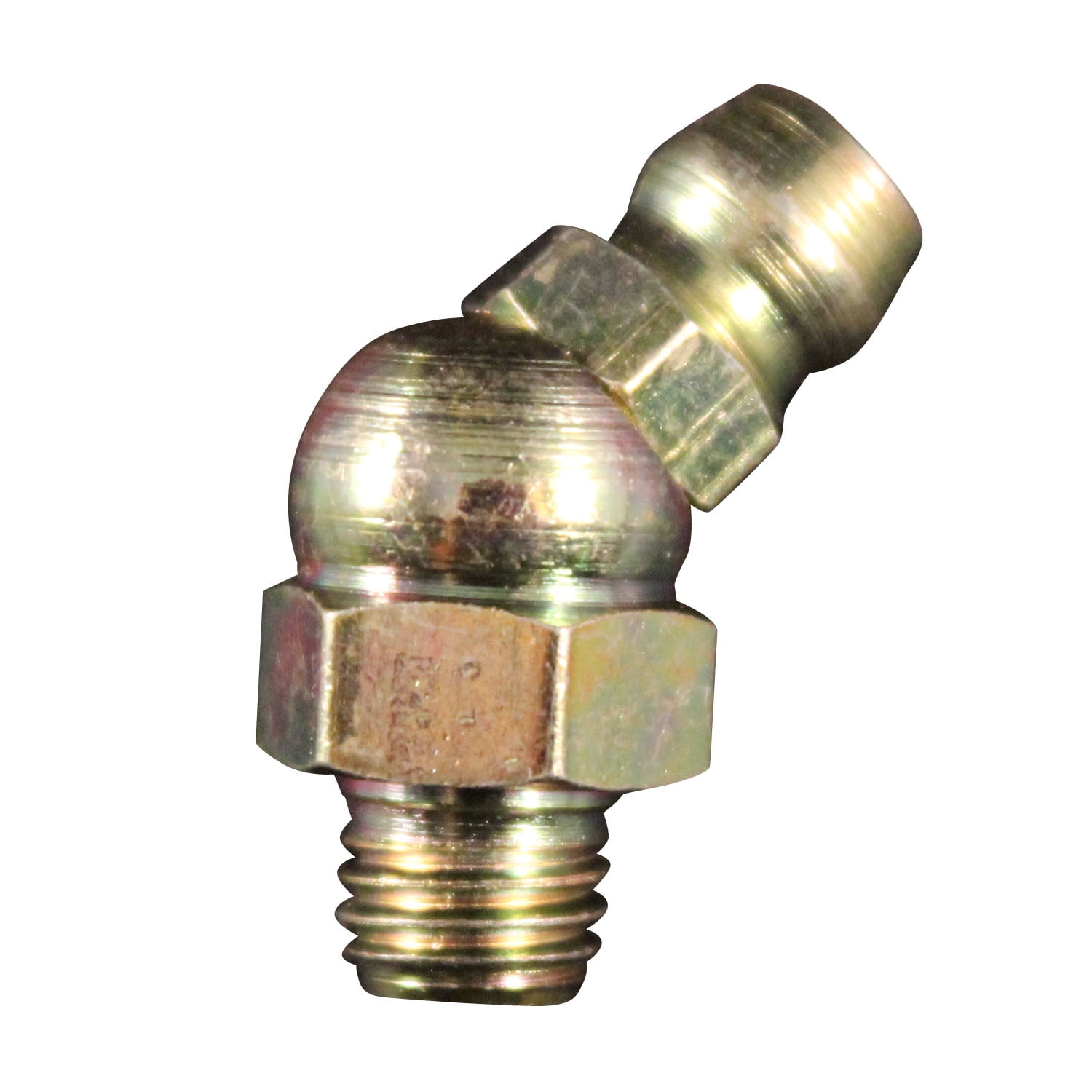 Milton 1/4" 28 SAE LT Short 45 Degree Grease Fitting 5 PC