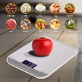 thumbnail image 4 of Mistaha Kitchen Scale Digital Food Scale 5KG Measuring for Cooking Baking g lb oz ml kg Milk ml Stainless Steel Rechargeable, 4 of 8