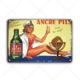 thumbnail image 3 of Carteles de hojalata de cerveza francesa vintage, decoración temática, carteles de pared de pub, club, bares irlandeses, placa de metal, vodka retro, hierro, 3 of 5