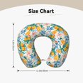 thumbnail image 5 of KLL Colorful Fruits Pattern Memory Foam Cervical Neck Pillow Versatile U-Shaped Pillows for Home/Office/Camping/Travelling/Soft Washable Cover, 5 of 8