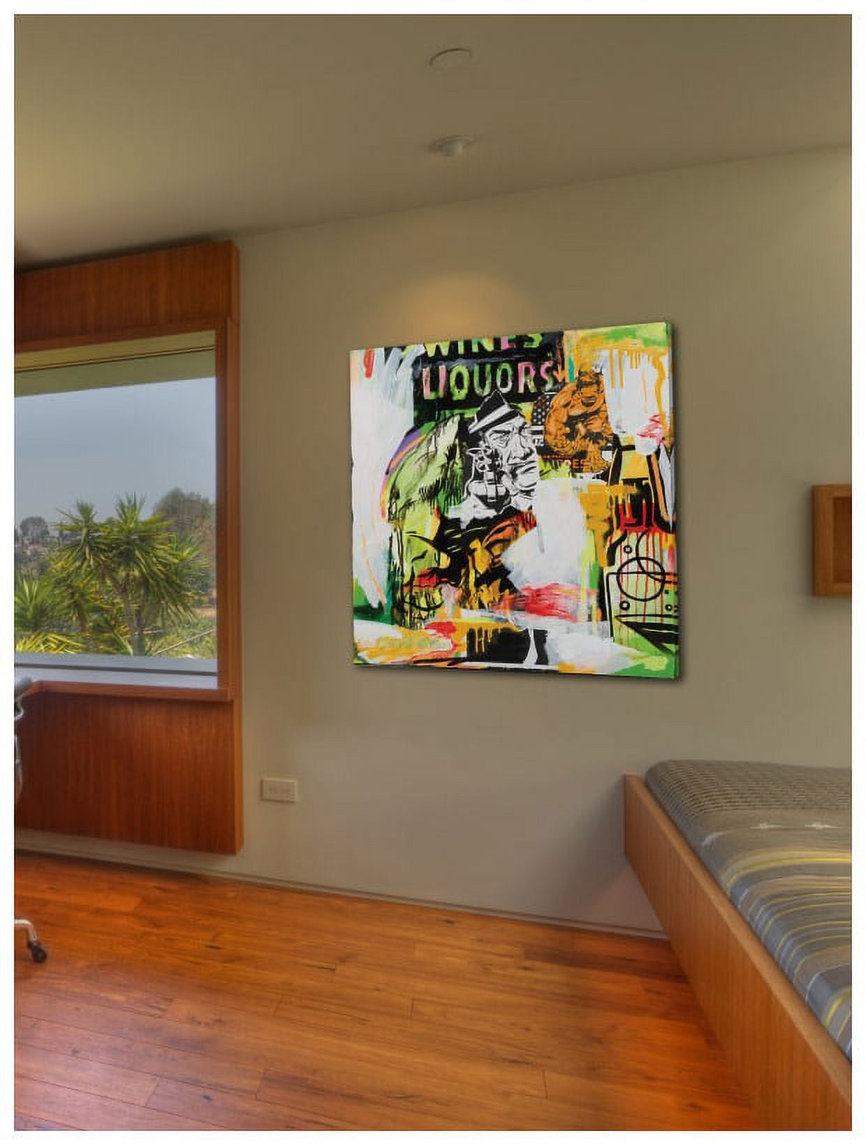 Marmont Hill "Wines X Liquors" Print on Canvas