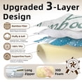 thumbnail image 3 of AGALI Semi-Roll Pillow – Under Knee Support Pillow with Removable Cover, Half-Moon Bolster for Leg, Knee & Lower Back Relief, 7.8" x 20.4" x 4.8" High-Density Foam Cushion for Sleeping & Relaxation, 3 of 7
