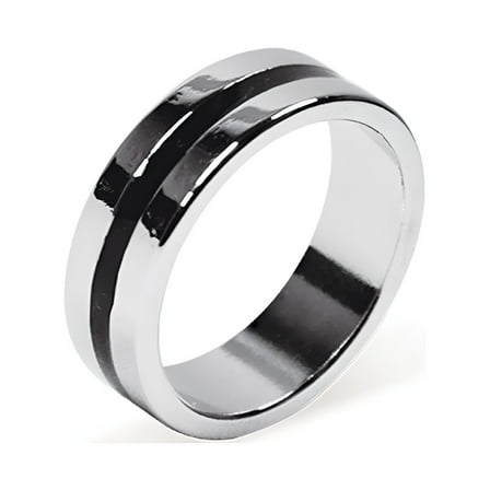 BESTSKY Mini Magnetic Magic Ring with Finger Trick Gimmick Prop for Magicians - 18/19/20/21mm