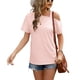 thumbnail image 2 of Camiseta Casual Para Mujer Camiseta Con Un Hombro Descubierto Para Mujer Top De Verano Informal De Tipo Suelto De Moda Para Uso Diario Rosa S ANGGREK Ocean Broad Surfboard Fins, 2 of 6